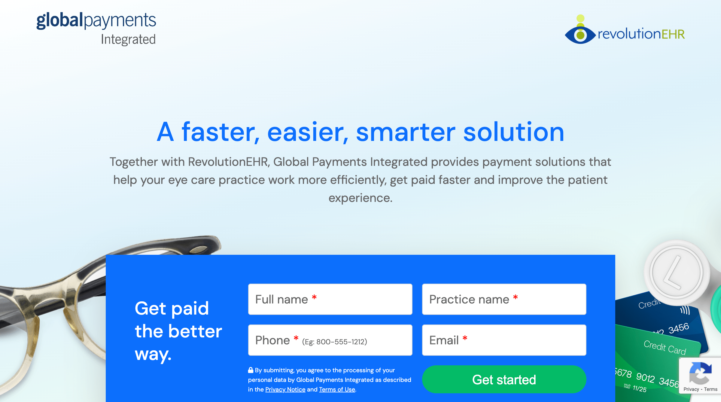 Screenshot of Templating System website.